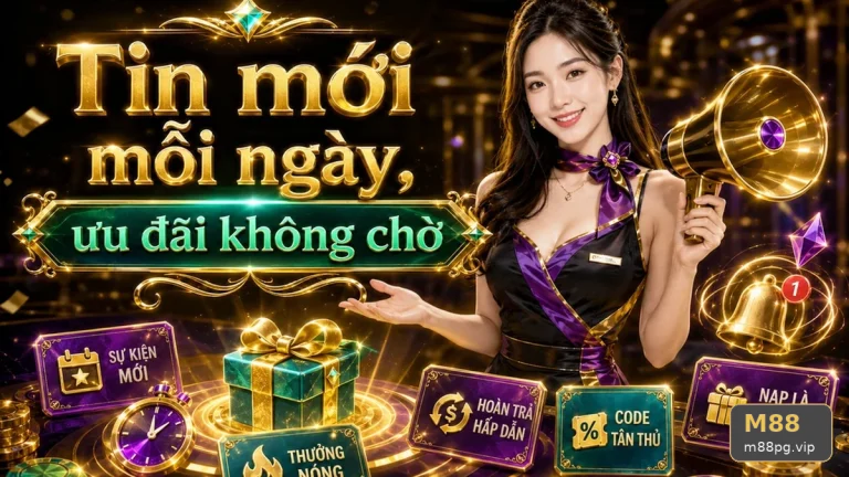 Mở ảnh đại diện đến chốt điều kiện nhận thưởng khuyến mãi M88