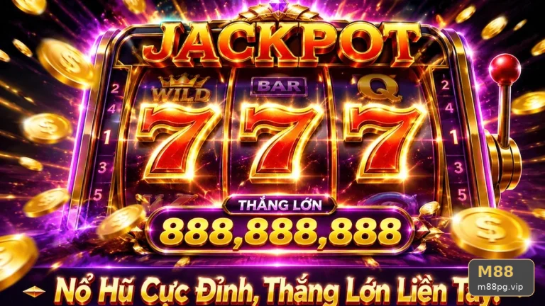 Bánh Xe Jackpot: Giải Mã Cơ Chế Nổ Hũ Trên Guồng Slot M88