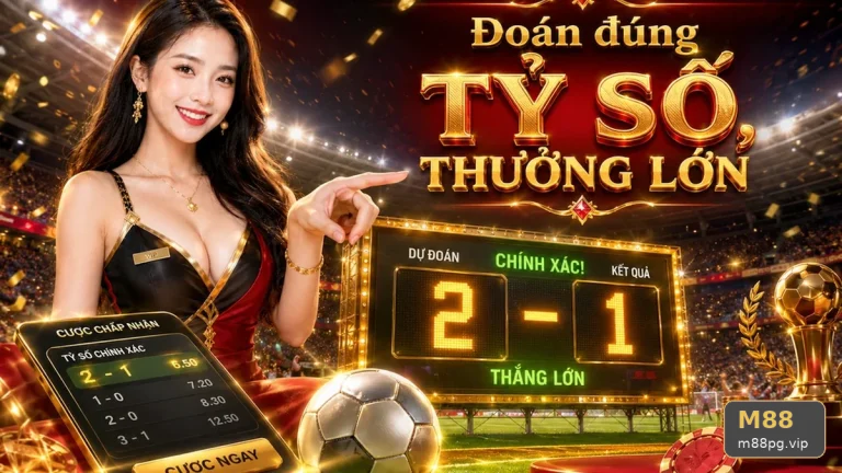 Khung viền nhấp nháy quanh tỷ số: Lát cắt giao diện thể thao M88