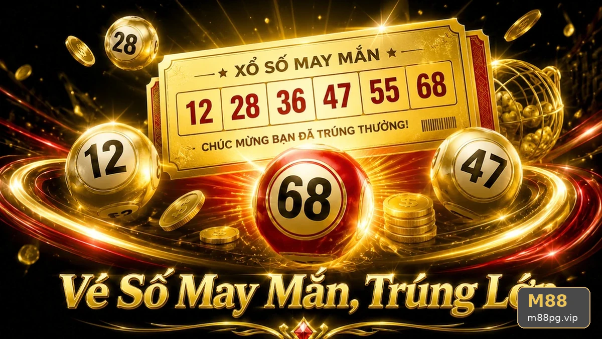 Vé số nhòe ngày quay: Ba bước đối chiếu kết quả xổ số tại M88